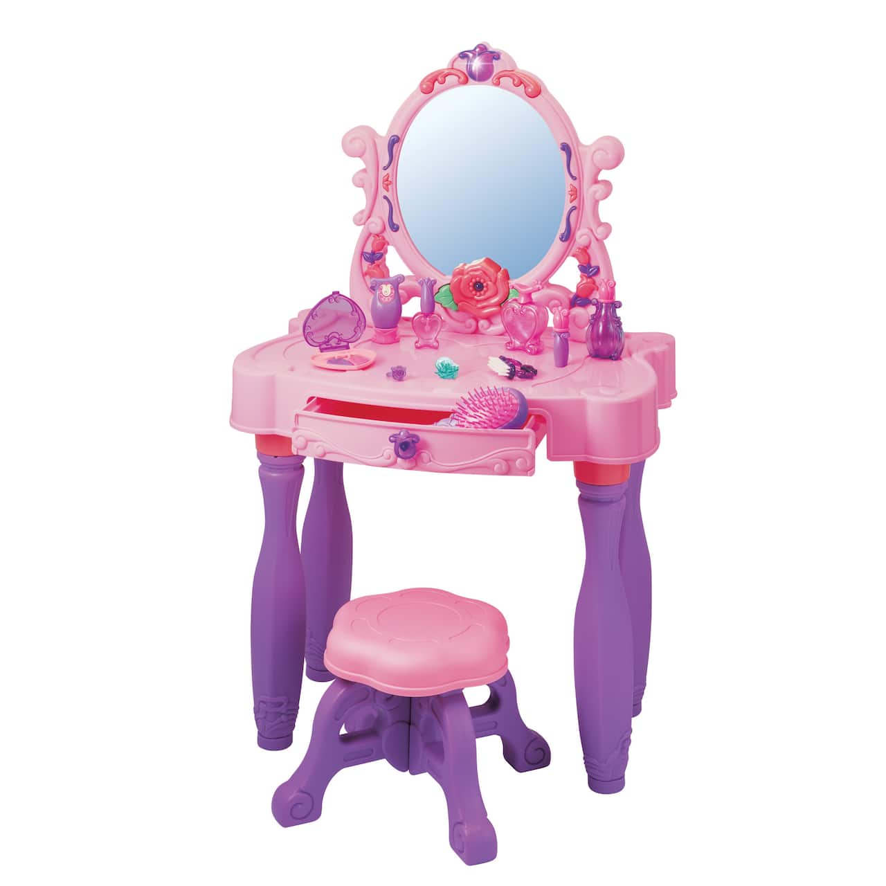 Red Box Toy Light Up Princess Vanity Table